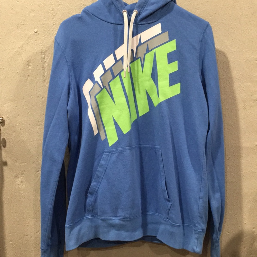 Light Blue Nike Hoodie